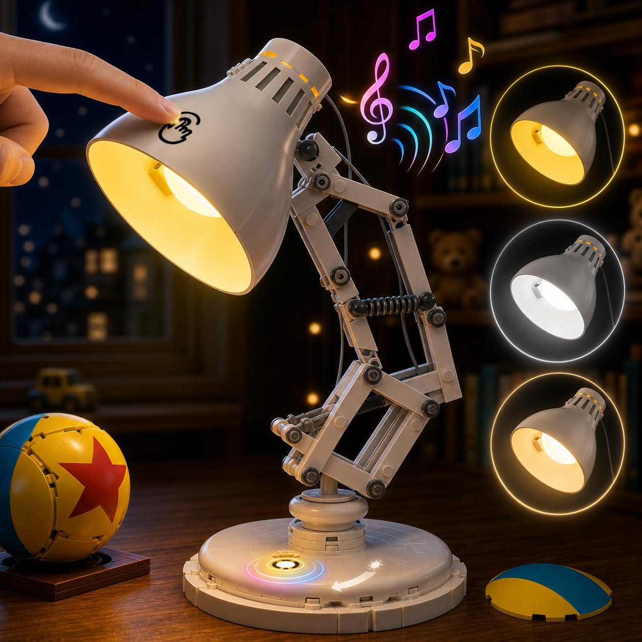 Amazon.com: Kyglaring Light & Sound Kit for LEGO 21357 Pixar Luxo
